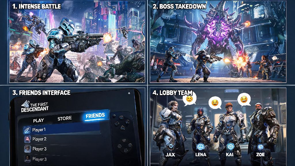 How to Play With Friends in The First Descendant: Simple Guide